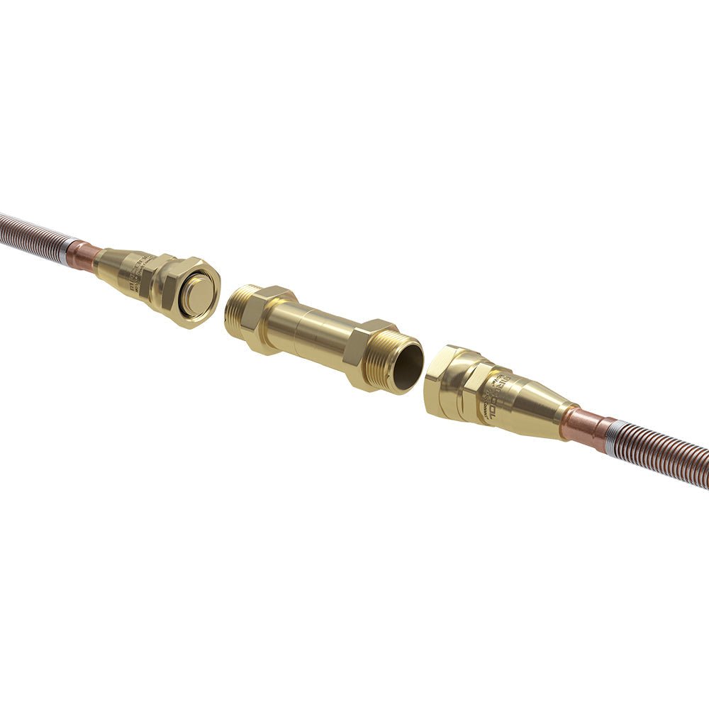 No-Vac Coupler for 3/8in and 3/4in lineset - Get MrCool